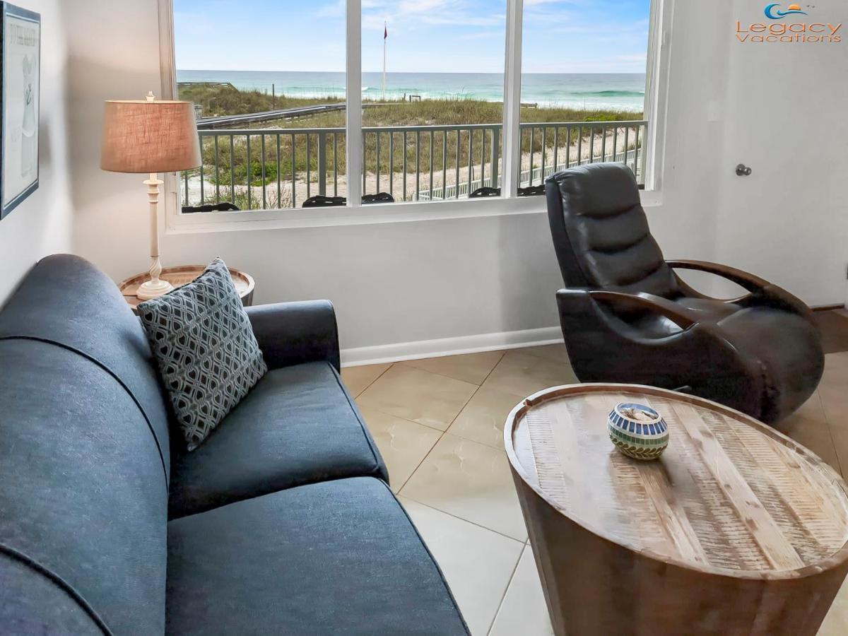 Is9-Cozy Upstairs Beachfront Condo - King Beds 沃尔顿堡滩 外观 照片