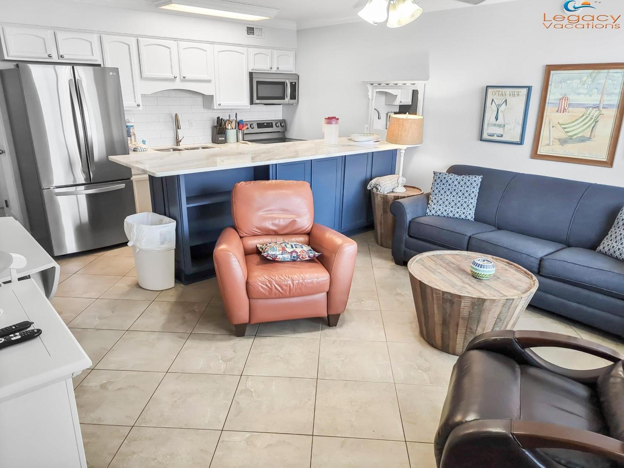 Is9-Cozy Upstairs Beachfront Condo - King Beds 沃尔顿堡滩 外观 照片